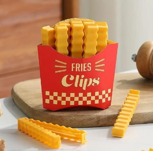 Cute French Fries Styles Shape Food Sealing Clips